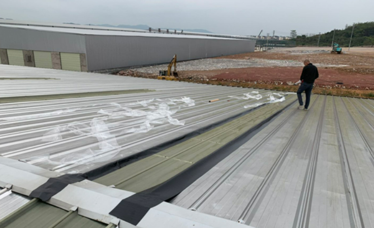 茅箭厂房屋面防水维修案例